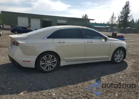 2014 Lincoln Mkz Hybrid из США, поврежденный, VIN 3LN6L2LU1ER829898